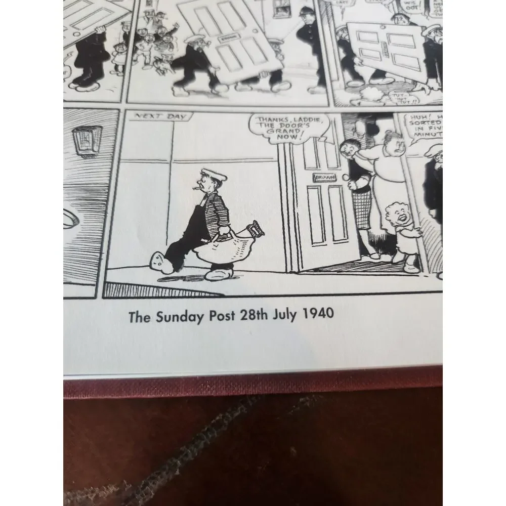THE BROONS AND OOR WULLIE : THE ROARING FORTIES Hardback, Comic Strips